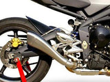 HP CORSE Triumph Street Triple (08/12) Slip-on Exhaust "Hydroform Satin" (EU homologated) – Accessories in the 2WheelsHero Motorcycle Aftermarket Accessories and Parts Online Shop