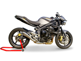 HP CORSE Triumph Street Triple (08/12) Slip-on Exhaust "Hydroform Satin" (EU homologated) – Accessories in the 2WheelsHero Motorcycle Aftermarket Accessories and Parts Online Shop