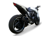 HP CORSE Honda CB1000R Slip-on Exhaust "Hydroform Black Single" (high position) – Accessories in the 2WheelsHero Motorcycle Aftermarket Accessories and Parts Online Shop