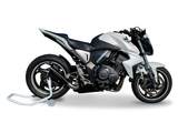 HP CORSE Honda CB1000R Slip-on Exhaust "Evoxtreme Black Single" (high position) – Accessories in the 2WheelsHero Motorcycle Aftermarket Accessories and Parts Online Shop