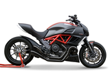 HP CORSE Ducati Diavel Dual Slip-on Exhaust "Hydroform Factory Black" (racing only) – Accessories in the 2WheelsHero Motorcycle Aftermarket Accessories and Parts Online Shop