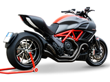 HP CORSE Ducati Diavel Dual Slip-on Exhaust "Hydroform Factory Black" (racing only) – Accessories in the 2WheelsHero Motorcycle Aftermarket Accessories and Parts Online Shop