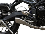 HP CORSE Triumph Street Triple (13/16) Slip-on Exhaust "Hydroform Satin" (EU homologated) – Accessories in the 2WheelsHero Motorcycle Aftermarket Accessories and Parts Online Shop