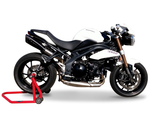 HP CORSE Triumph Speed Triple 1050 (11/15) Dual Slip-on Exhaust "Evoxtreme Black" (EU homologated) – Accessories in the 2WheelsHero Motorcycle Aftermarket Accessories and Parts Online Shop