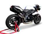 HP CORSE Triumph Speed Triple 1050 (11/15) Dual Slip-on Exhaust "Evoxtreme Black" (EU homologated) – Accessories in the 2WheelsHero Motorcycle Aftermarket Accessories and Parts Online Shop