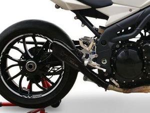 HP CORSE Triumph SPEED TRIPLE 1050 (08/10) Slip-on Exhaust "Hydroform Black" (EU homologated) – Accessories in the 2WheelsHero Motorcycle Aftermarket Accessories and Parts Online Shop