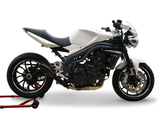 HP CORSE Triumph SPEED TRIPLE 1050 (08/10) Slip-on Exhaust "Hydroform Black" (EU homologated) – Accessories in the 2WheelsHero Motorcycle Aftermarket Accessories and Parts Online Shop