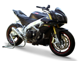 HP CORSE Aprilia Tuono V4 (11/14) Slip-on Exhaust "Hydroform Satin" (EU homologated) – Accessories in the 2WheelsHero Motorcycle Aftermarket Accessories and Parts Online Shop