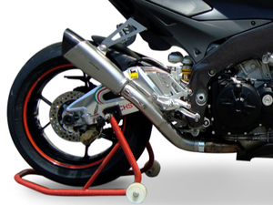 HP CORSE Aprilia Tuono V4 (11/14) Slip-on Exhaust "Evoxtreme 310 Satin" (EU homologated) – Accessories in the 2WheelsHero Motorcycle Aftermarket Accessories and Parts Online Shop