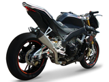 HP CORSE Aprilia Tuono V4 (11/14) Slip-on Exhaust "Evoxtreme 310 Satin" (EU homologated) – Accessories in the 2WheelsHero Motorcycle Aftermarket Accessories and Parts Online Shop