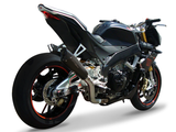 HP CORSE Aprilia Tuono V4 (11/14) Slip-on Exhaust "Evoxtreme 310 Black" (EU homologated) – Accessories in the 2WheelsHero Motorcycle Aftermarket Accessories and Parts Online Shop