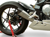 HP CORSE MV Agusta F3 Low Position Slip-on Exhaust "Evoxtreme 310 Satin" (EU homologated) – Accessories in the 2WheelsHero Motorcycle Aftermarket Accessories and Parts Online Shop