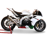 HP CORSE Aprilia RSV4 (09/14) Slip-on Exhaust "Evoxtreme 310 Satin" (EU homologated) – Accessories in the 2WheelsHero Motorcycle Aftermarket Accessories and Parts Online Shop