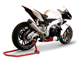 HP CORSE Aprilia RSV4 (09/14) Slip-on Exhaust "Evoxtreme 310 Satin" (EU homologated) – Accessories in the 2WheelsHero Motorcycle Aftermarket Accessories and Parts Online Shop