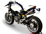 HP CORSE Ducati Monster 1100/796/696 Dual Slip-on Exhaust "Hydroform Satin" (EU homologated) – Accessories in the 2WheelsHero Motorcycle Aftermarket Accessories and Parts Online Shop