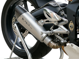 HP CORSE Triumph Street Triple (08/12) Slip-on Exhaust "Evoxtreme Satin" (EU homologated) – Accessories in the 2WheelsHero Motorcycle Aftermarket Accessories and Parts Online Shop