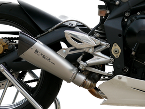 HP CORSE Triumph Street Triple (08/12) Slip-on Exhaust "Evoxtreme Satin" (EU homologated) – Accessories in the 2WheelsHero Motorcycle Aftermarket Accessories and Parts Online Shop