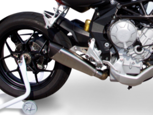 HP CORSE MV Agusta Rivale 800 Low Position Slip-on Exhaust 