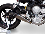 HP CORSE MV Agusta Rivale 800 Low Position Slip-on Exhaust "Evoxtreme 310 Satin" (EU homologated) – Accessories in the 2WheelsHero Motorcycle Aftermarket Accessories and Parts Online Shop