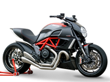 HP CORSE Ducati Diavel Dual Slip-on Exhaust "Hydroform Factory Satin" (racing only) – Accessories in the 2WheelsHero Motorcycle Aftermarket Accessories and Parts Online Shop