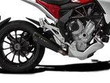 HP CORSE MV Agusta Turismo Veloce Slip-on Exhaust "Evoxtreme 310 Black" (EU homologated) – Accessories in the 2WheelsHero Motorcycle Aftermarket Accessories and Parts Online Shop