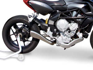 HP CORSE MV Agusta Rivale 800 Slip-on Exhaust "Hydroform Satin" (EU homologated) – Accessories in the 2WheelsHero Motorcycle Aftermarket Accessories and Parts Online Shop