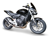 HP CORSE Honda CB600F Hornet (07/13) Slip-on Exhaust "Evoxtreme Black" (EU homologated) – Accessories in the 2WheelsHero Motorcycle Aftermarket Accessories and Parts Online Shop