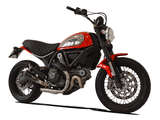 HP CORSE Ducati Scrambler 800 (2015+) Slip-on Exhaust "GP-07 Black" (EU homologated; with wire mesh) – Accessories in the 2WheelsHero Motorcycle Aftermarket Accessories and Parts Online Shop