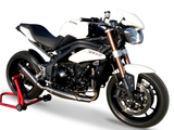 HP CORSE Triumph Speed Triple 1050 (11/15) Slip-on Exhaust "Evoxtreme Satin" (EU homologated) – Accessories in the 2WheelsHero Motorcycle Aftermarket Accessories and Parts Online Shop