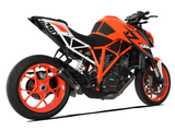 HP CORSE KTM 1290 Super Duke R (14/16) Slip-on Exhaust "GP-07 Black with Wire Mesh" (racing) – Accessories in the 2WheelsHero Motorcycle Aftermarket Accessories and Parts Online Shop