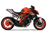 HP CORSE KTM 1290 Super Duke R (14/16) Slip-on Exhaust "GP-07 Satin with Wire Mesh" (racing) – Accessories in the 2WheelsHero Motorcycle Aftermarket Accessories and Parts Online Shop