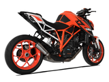 HP CORSE KTM 1290 Super Duke R (14/16) Slip-on Exhaust "GP-07 Satin with Wire Mesh" (racing) – Accessories in the 2WheelsHero Motorcycle Aftermarket Accessories and Parts Online Shop