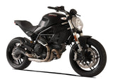 HP CORSE Ducati Monster 797 Slip-on Exhaust "GP-07 Black" (racing; with aluminum ring) – Accessories in the 2WheelsHero Motorcycle Aftermarket Accessories and Parts Online Shop