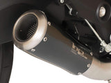 HP CORSE Ducati Monster 797 Slip-on Exhaust "GP-07 Black Short" (racing; with aluminum ring) – Accessories in the 2WheelsHero Motorcycle Aftermarket Accessories and Parts Online Shop