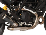 HP CORSE Ducati Monster 797 Slip-on Exhaust "GP-07 Black" (racing; with aluminum ring) – Accessories in the 2WheelsHero Motorcycle Aftermarket Accessories and Parts Online Shop