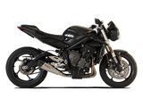 HP CORSE Triumph STREET TRIPLE 765 Slip-on Exhaust "Evoxtreme Satin 310 mm" (racing) – Accessories in the 2WheelsHero Motorcycle Aftermarket Accessories and Parts Online Shop