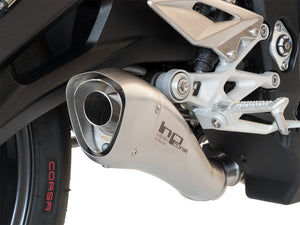 HP CORSE Triumph STREET TRIPLE 765 Slip-on Exhaust "Hydroform Satin" (racing) – Accessories in the 2WheelsHero Motorcycle Aftermarket Accessories and Parts Online Shop