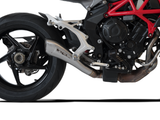 HP CORSE MV Agusta Brutale / Dragster 800 (16/18) Slip-on Exhaust "Hydroform Satin" (racing) – Accessories in the 2WheelsHero Motorcycle Aftermarket Accessories and Parts Online Shop