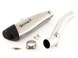 HP CORSE Aprilia Tuono V4 (11/14) Slip-on Exhaust "Evoxtreme 310 Satin" (EU homologated) – Accessories in the 2WheelsHero Motorcycle Aftermarket Accessories and Parts Online Shop