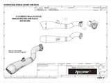 HP CORSE Aprilia Tuono V4 (11/14) Slip-on Exhaust "Hydroform Satin" (EU homologated) – Accessories in the 2WheelsHero Motorcycle Aftermarket Accessories and Parts Online Shop