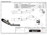 HP CORSE Aprilia RSV4 (09/14) Slip-on Exhaust "Evoxtreme 310 Satin" (EU homologated) – Accessories in the 2WheelsHero Motorcycle Aftermarket Accessories and Parts Online Shop