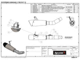 HP CORSE Kawasaki Z750 (07/12) Slip-on Exhaust "Evoxtreme Satin" (racing only) – Accessories in the 2WheelsHero Motorcycle Aftermarket Accessories and Parts Online Shop