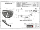 HP CORSE Yamaha FZ1 (06/15) Slip-on Exhaust "Hydroform Satin" (EU homologated) – Accessories in the 2WheelsHero Motorcycle Aftermarket Accessories and Parts Online Shop