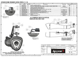 HP CORSE Triumph Speed Triple 1050 (11/15) Slip-on Exhaust "Hydroform Satin" (EU homologated) – Accessories in the 2WheelsHero Motorcycle Aftermarket Accessories and Parts Online Shop