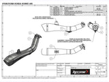 HP CORSE Honda CB600F Hornet (07/13) Slip-on Exhaust "Hydroform Satin" (EU homologated) – Accessories in the 2WheelsHero Motorcycle Aftermarket Accessories and Parts Online Shop