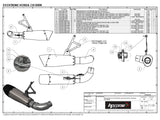 HP CORSE Honda CB1000R Slip-on Exhaust "Evoxtreme Satin Single" (high position) – Accessories in the 2WheelsHero Motorcycle Aftermarket Accessories and Parts Online Shop