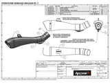 HP CORSE Kawasaki ZX-6R (09/15) Slip-on Exhaust "Hydroform Satin" (EU homologated) – Accessories in the 2WheelsHero Motorcycle Aftermarket Accessories and Parts Online Shop