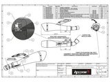 HP CORSE Ducati Monster 1100/796/696 Dual Slip-on Exhaust "Hydroform Black" (EU homologated) – Accessories in the 2WheelsHero Motorcycle Aftermarket Accessories and Parts Online Shop