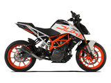 HP CORSE KTM 390 Duke (13/16) Slip-on Exhaust "GP-07 Black with Aluminum Ring" (racing) – Accessories in the 2WheelsHero Motorcycle Aftermarket Accessories and Parts Online Shop