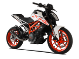 HP CORSE KTM 390 Duke (13/16) Slip-on Exhaust "GP-07 Black with Wire Mesh" (racing) – Accessories in the 2WheelsHero Motorcycle Aftermarket Accessories and Parts Online Shop